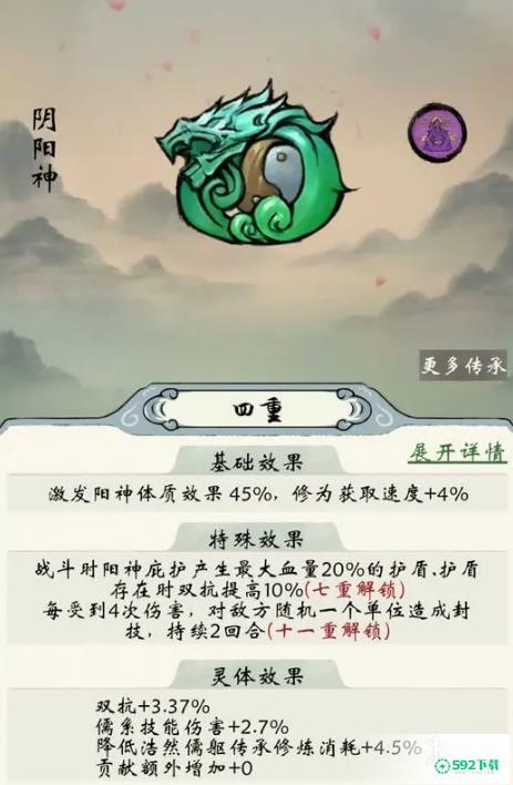 《修真江湖2》阳神体质有什么用