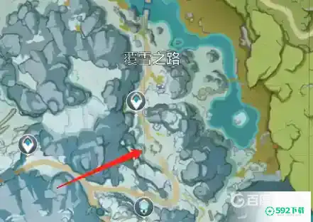 原神怎么上雪山山顶路线？_原神攻略玩法_592下载