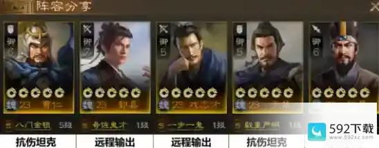 三国志战棋版霸业卡包阵容用什么