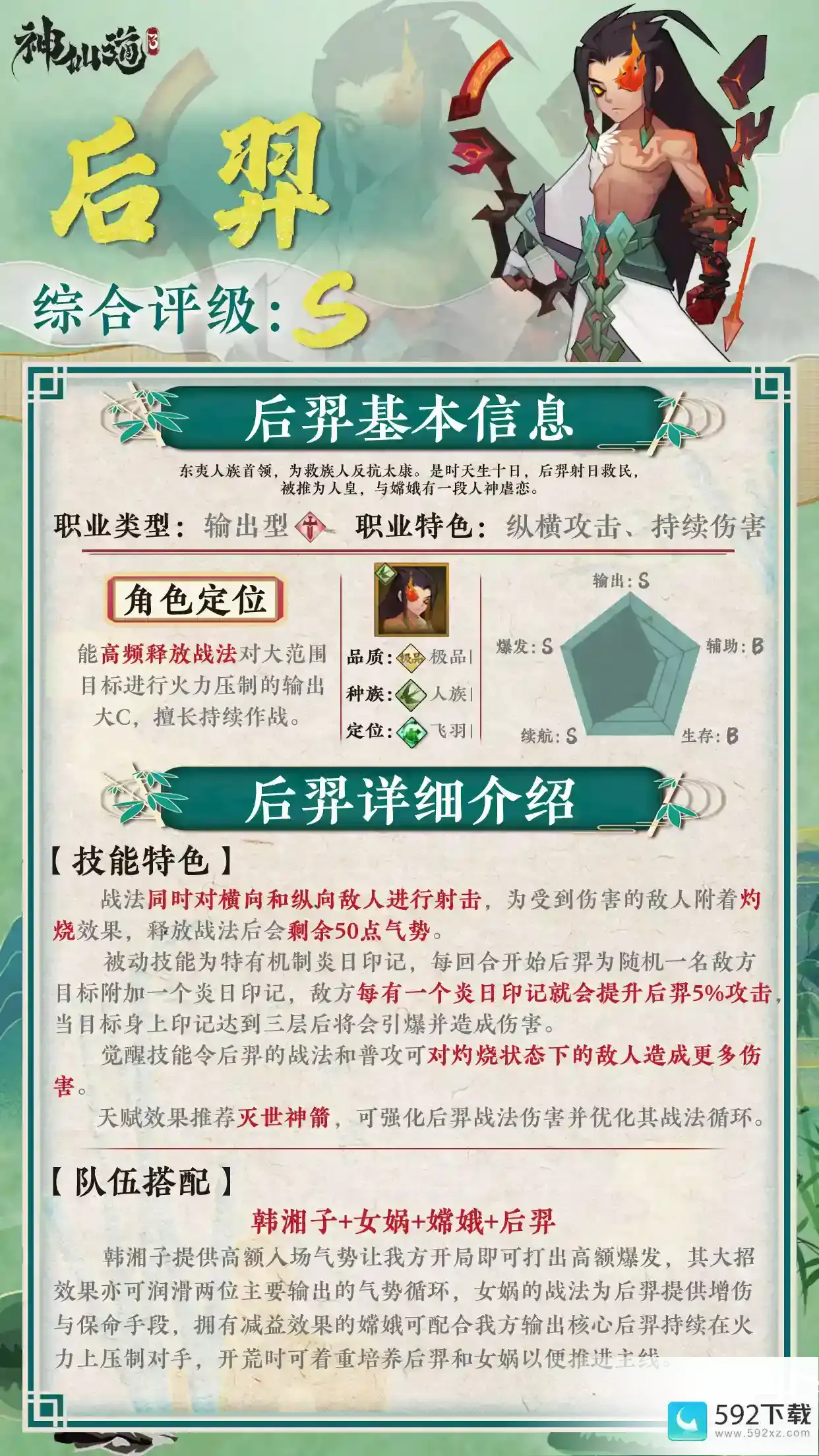 《神仙道3》伙伴图鉴